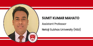 Netaji Subhas University (NSU) Jamshedpur, Jharkhand, Assistant Professor :   Sumit Kumar Mahato Interview